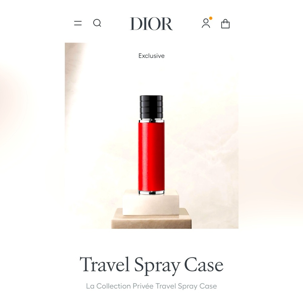 Last day is the 12th Red Dior La Collection Privée Travel Spray Case.